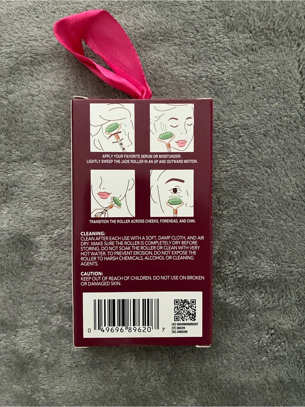 Mini Jade Roller & Jade Gua Sha Set - Green
